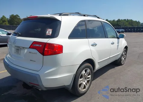 2009 Acura Mdx Technology from USA, damaged, VIN 2HNYD28439H508119